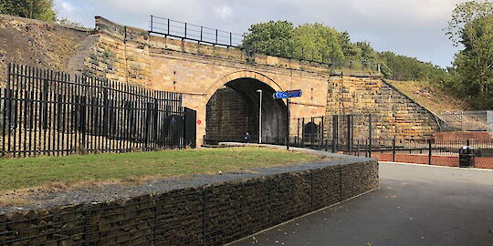 Skerne Bridge, Darlington, Image Credit: Network Rail