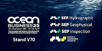 SEP Hydrographic is Exhibiting at Ocean Business